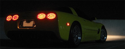 Halo LED Tail Light for C5 Corvette
