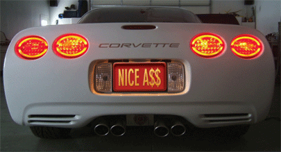 C5 Corvette Halo LED tail lights