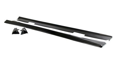 corvette c6 z06 carbon fiber side splitters