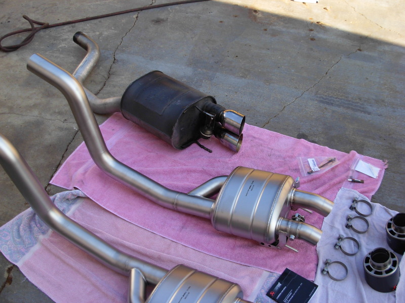 Akrapovic Corvette Exhaust
