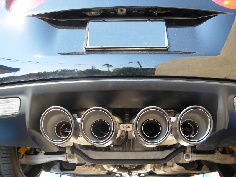 Akrapovic Corvette Exhaust tips