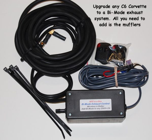 Corvette C6 Exhaust NPP Retrofit system