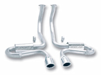 corvette exhaust, covette c5 exhaust 
system, corvette borla stinger