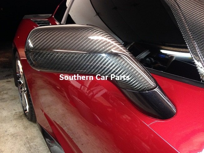 CBM-VETTC7 C7 Corvette Stingray Real Carbon Fiber Side ...