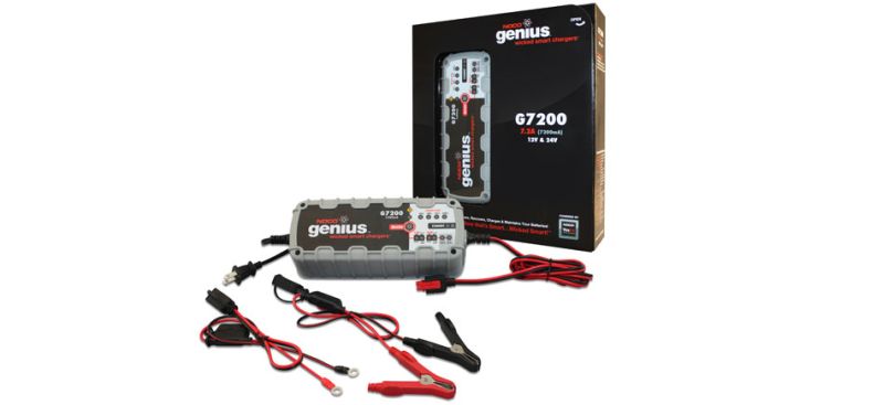 Genius G7200 Battery Charger-NOCO G7200 Battery Charger-G7200