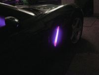1997-2013 Corvette C5 C6 Custom LED Service Color Changing RGB Led Fender Cove Kit