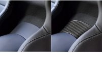 2014-2019 C7 Corvette Carbon Fiber Center Console Rear Panel Overlay