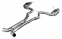 2015-2017 Ford Mustang GT Convertible KOOKS Catback Full 3" Exhaust With H-Pipe And Polished Tips...