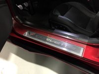 2014-2019 C7 Corvette Stingray Clear Door Sill Protectors No Logos