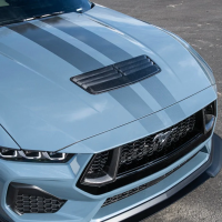 2024 Mustang Carbon Fiber Front Upper Hood Vent Insert Cover