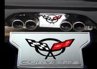 C5 Corvette Billet Exhaust Enhancer Plate