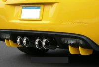 C6 Corvette Painted Rear Diffusers