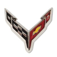 C8 Next Gen Corvette Flag Lapel Pin
