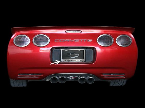 C5 1997-2004 Corvette Rear License Plate Frame