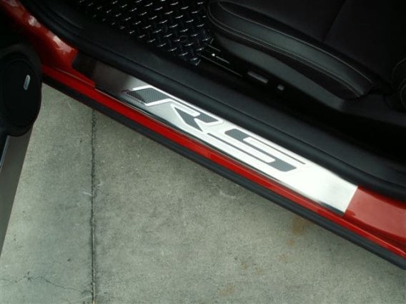 2010-2015 Camaro Door Sill Plates Pair w/RS Logo