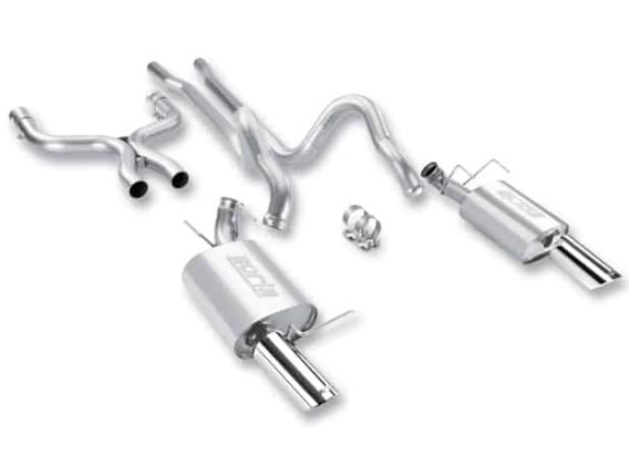 Borla 2011-2012 Mustang GT500 Exhaust with X-Pipe 140389