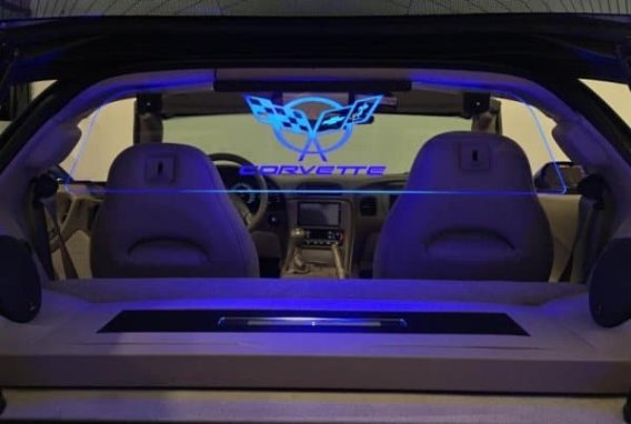 1997-2004 C5 Corvette WindRestrictor Glow Panel for Coupe