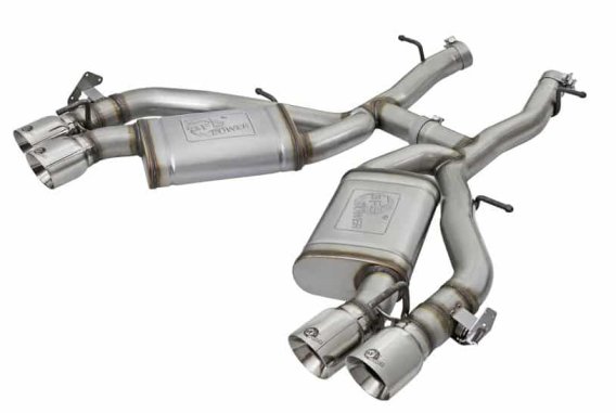 2016-2017 6th Generation Camaro aFe POWER MACH Force-Xp 3" 304 Stainless Steel Axle-Back Exhaust ...
