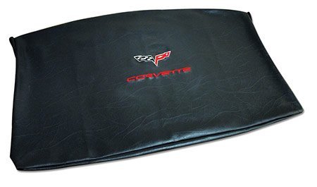 C6 Corvette Embroidered Top Bag Black w/ Red C6 Logo