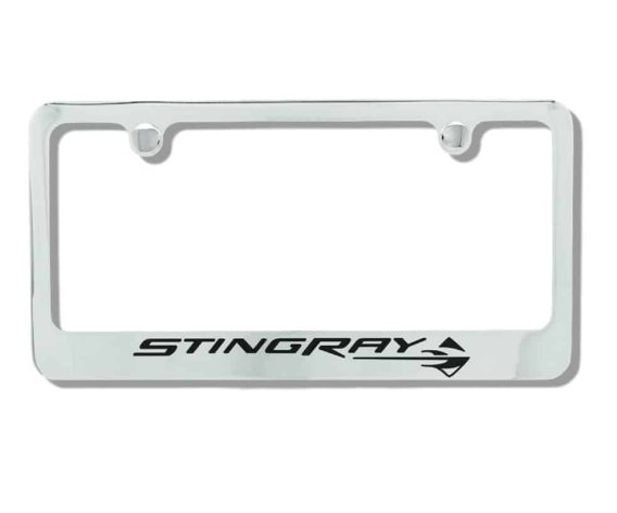 2014-2019 C7 Corvette STINGRAY Logo License Plate Frame