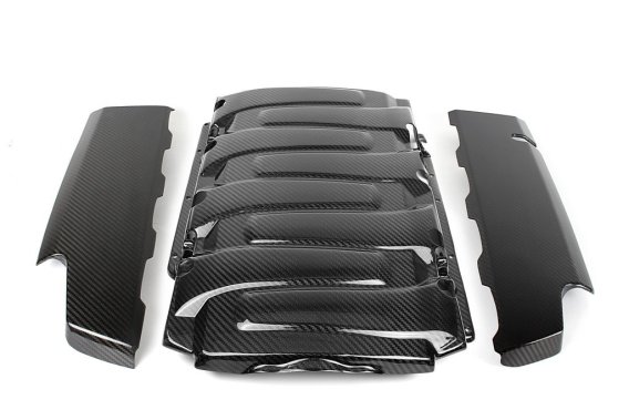 APR Performance Carbon Fiber Engine Cover Package fits 2014-up Chevrolet Corvette c7