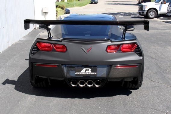 APR Performance GTC-500 Corvette/C7 Spec Wing W/O Spoiler Delete fits 2014-up Chevrolet Corvette ...
