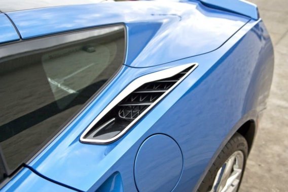 2014-2019 C7 Corvette Stingray Polished Rear Quarter Vent Set