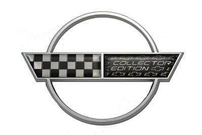 C4 1996 Corvette Collector Edition Gas Door Emblem