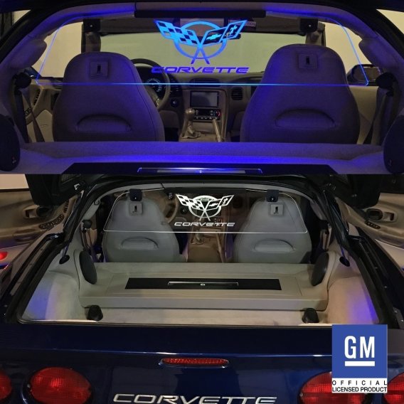 C5 Corvette WindRestrictor Glow Panel for Coupe