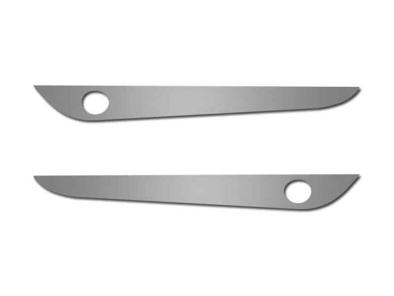 C6 Corvette Brushed Stainless 2pc Door Guards