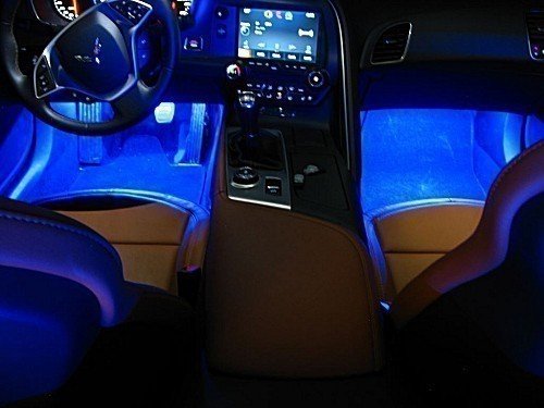 C7 Corvette LED Ambient Footwell Lighting Kit