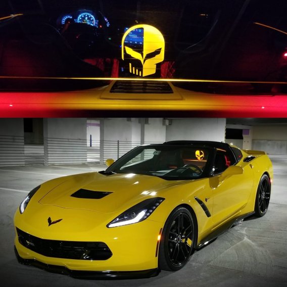 2014-2019 C7 Corvette Coupe WindRestrictor Wind Deflector