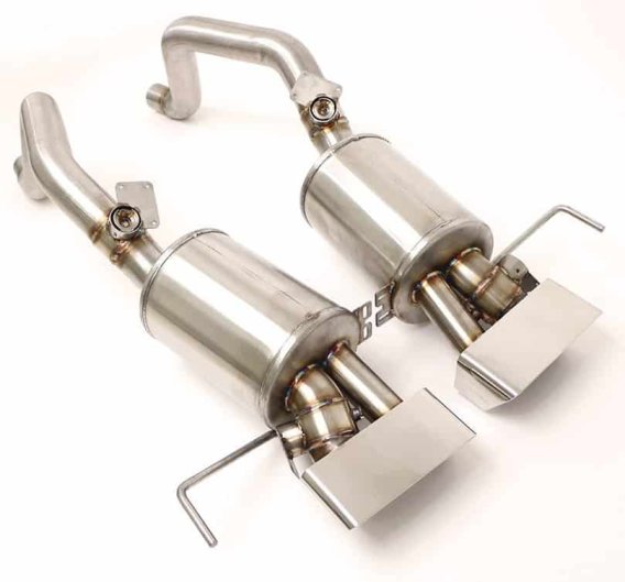 C7 Z06 Corvette Billy Boat GEN3 Fusion Exhaust System SPEEDWAY Tips FCOR-0667