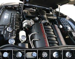 C5 Corvette Z06 Polished Aluminum Engine Caps Set