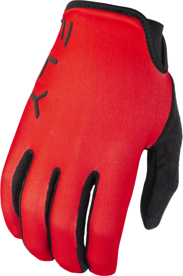 Fly Racing Bicycle Radium Gloves (Red, Large)