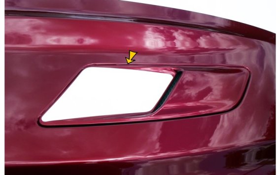 2015-2017 Ford Mustang Solid Style Hood Vent Accent Decals