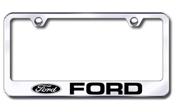 2015-2019 Ford Mustang License Plate Frame - Chrome