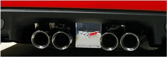 C6 2006-2013 Corvette Billet Exhaust Plate for NPP and Z06