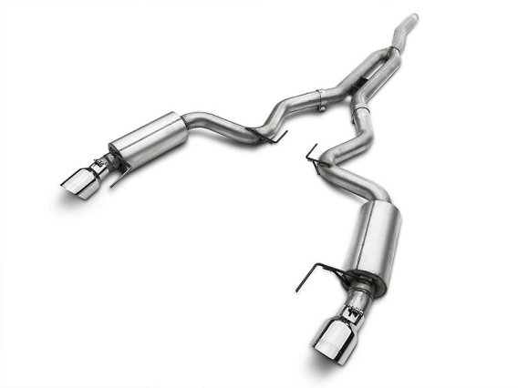 2015-2017 Ford Mustang 2.3L Ecoboost Exhaust 3" Cat Back Dual Split