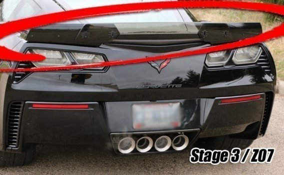 Stage 3 Spoiler For C7 ZO6 And Grand Sport.