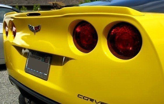 C6 Corvette ZR1 Painted Rear Spoiler