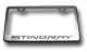 2014-2019 C7 Corvette Stainless Steel License Plate Frame