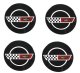 C4 1984-1985 Corvette Wheels Reproduction Center Caps Package