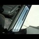 C6 Corvette Brushed Stainless Ribbed Stock Doorsills