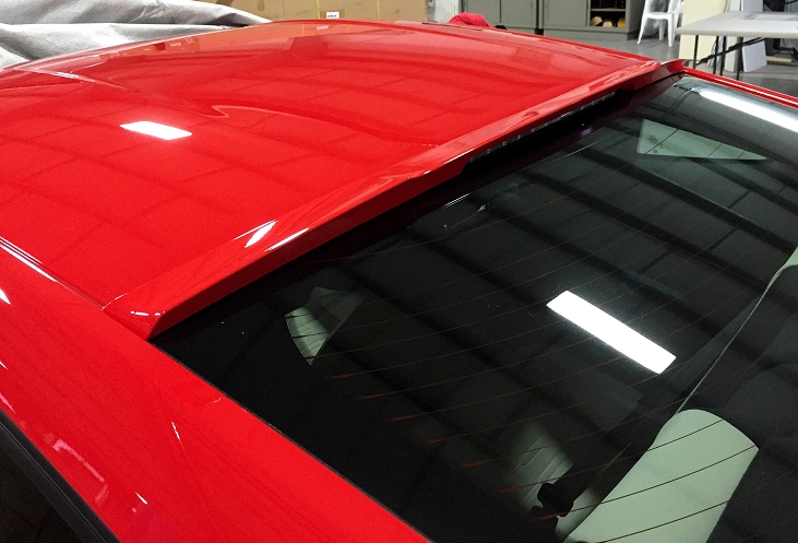2015 ford mustang upper window spoiler CDC