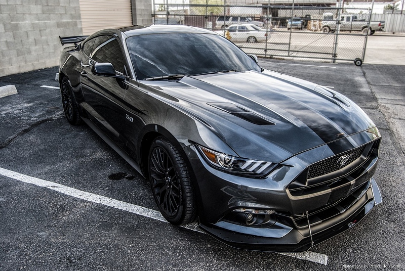 2015-2017 Ford Mustang APR Carbon Fiber Front Splitter