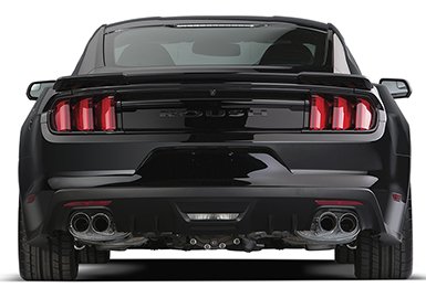 2015 2016 Ford Mustang ROUSH 2.3L  I4 Quad Tip Passive Exhaust Kit