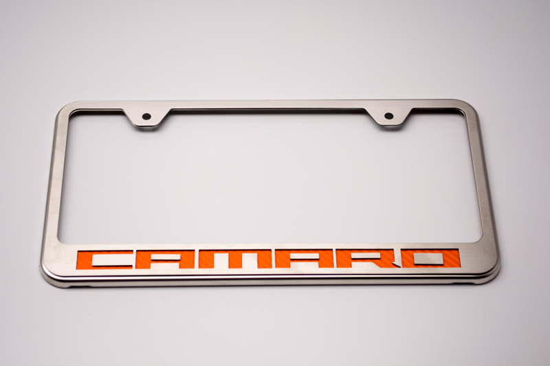 2010-2015 Camaro License Plate Frame with 