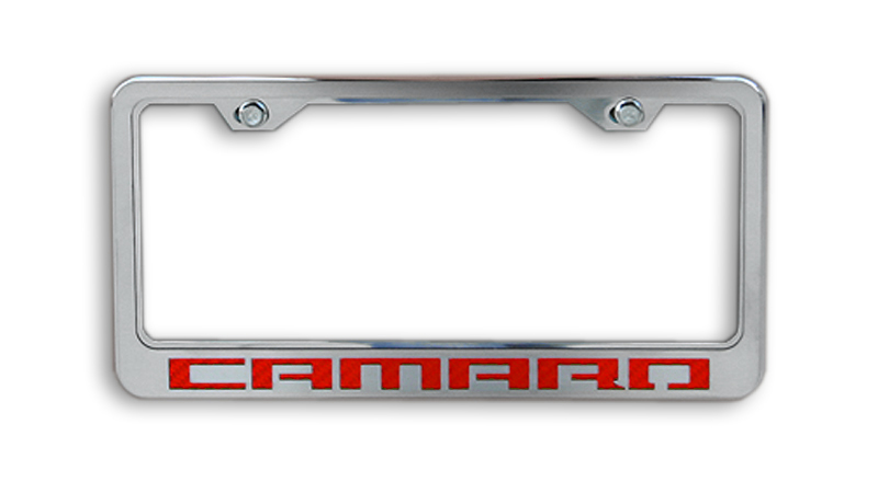 2010-2015 Camaro License Plate Frame with 