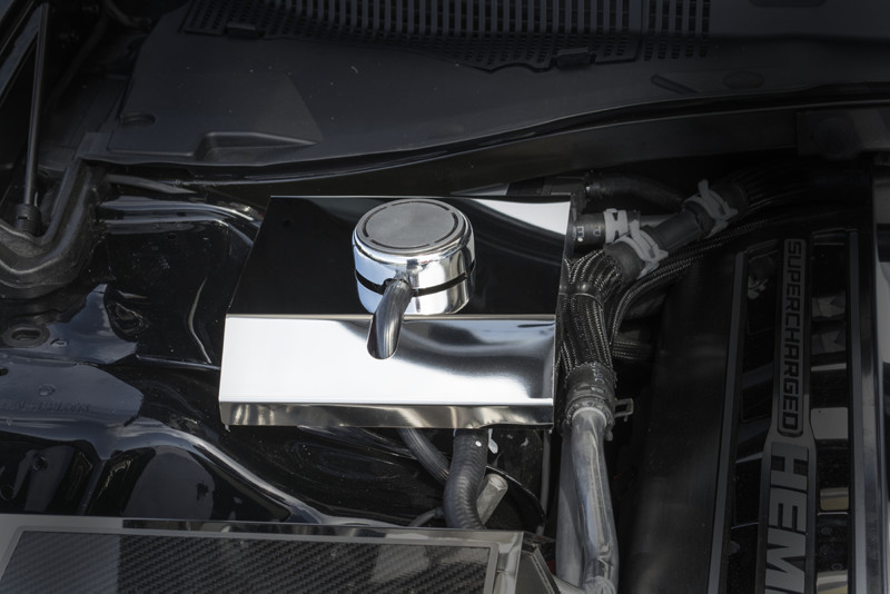 2015 Dodge Charger HELLCAT Supercharger - Polished Coolant Tank Cover